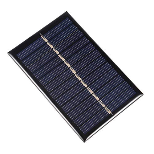 uxcell 0.6W 6V Small Solar Panel Module DIY Polysilicon for Phone Toys Charger