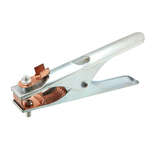 uxcell Arc Welding Ground Clamp 300A Grouding Clamp Chrome Plated for Welder