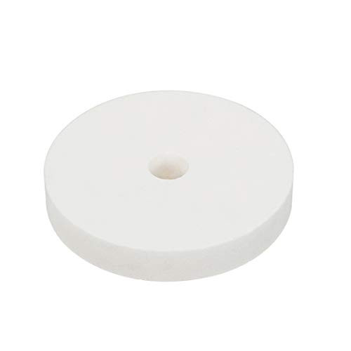 uxcell 5-Inch Bench Grinding Wheels White Aluminum Oxide WA 60 Grits Surface Grinding Ceramic Tools