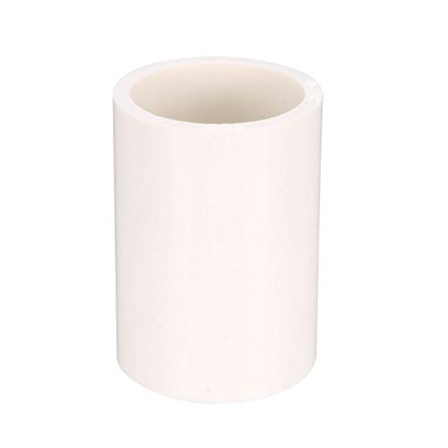 uxcell 25mm Straight PVC Pipe Fitting Coupling Adapters Connector 10 Pcs