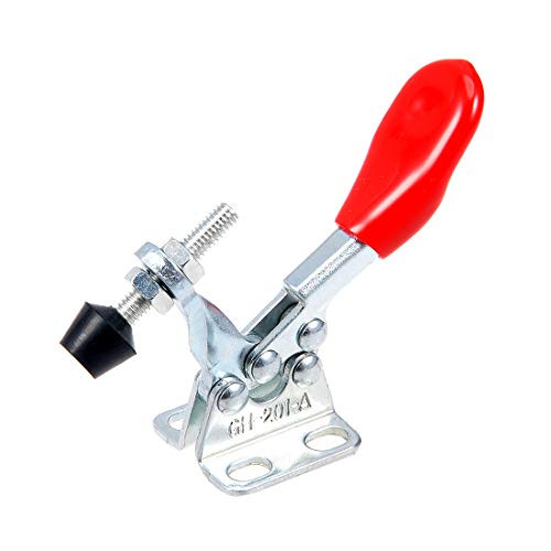 uxcell Toggle Clamp GH-201-A Horizontal Clamp Quick Release Tool 27Kg 59lbs Capacity 8pcs
