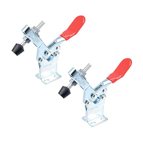 uxcell Toggle Clamp DLS-225-DHB Horizontal Clamp Quick Release Tool 230Kg 506lbs Capacity 2pcs