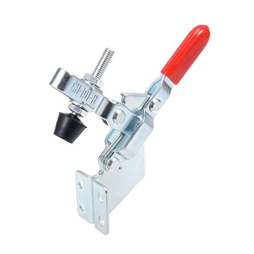 uxcell Toggle Clamp GH-101-B Vertical Quick-Release Hand Tool 100Kg/220Lbs Capacity 3pcs