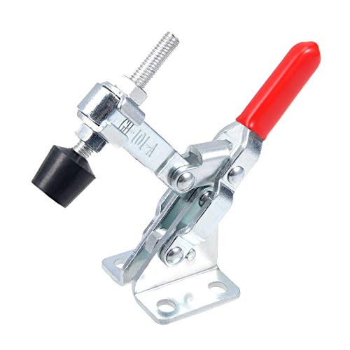 uxcell Toggle Clamp GH-101-A Vertical Quick-Release Hand Tool 50Kg/110Lbs