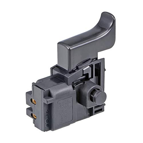uxcell Trigger Switch FA2-4/IBEK Electric Drill Hammer 250V-4A Tool Power Speed Control Push Button Switch Black