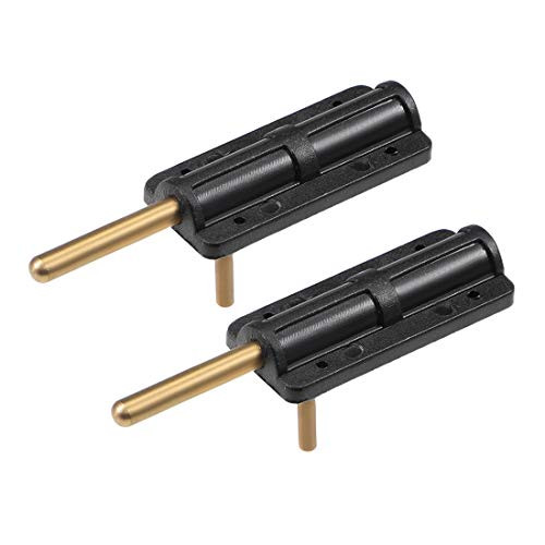 uxcell Canopy Hatch Lock Latches for RC Airplane Cockpit Cover Fixing, 30x12.5x6mm Black 2pcs