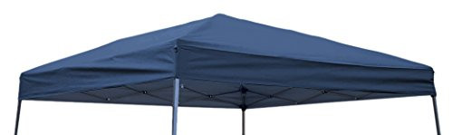 Trademark Innovations Square Replacement Gazebo Top for 10' Slant Leg Canopy, 8' x8', Blue
