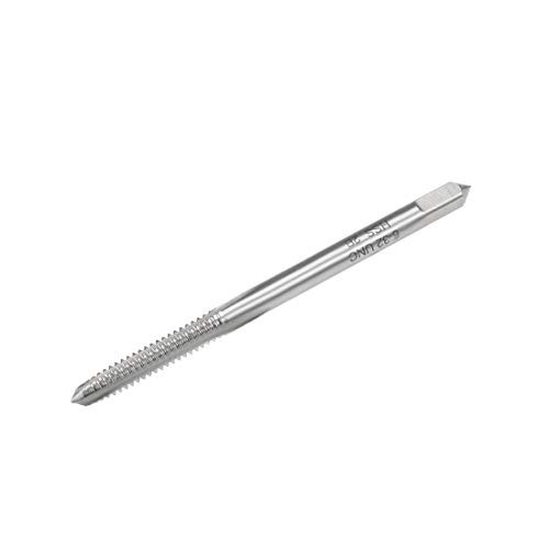 uxcell Machine Tap 6-32 UNC Thread Pitch 2B Class 3 Flutes High Speed Steel