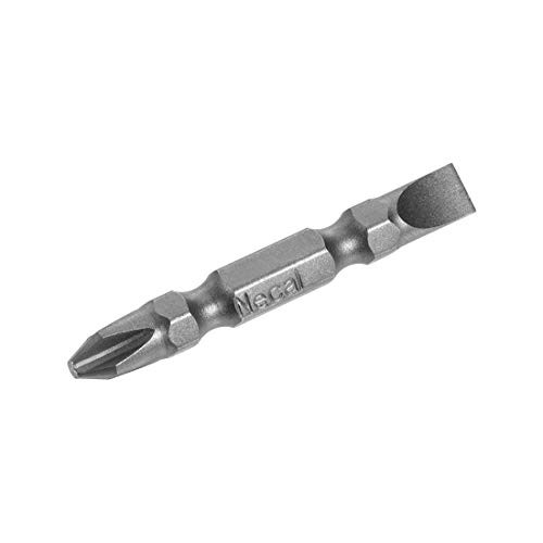 uxcell PH2/SL6 Magnetic Double Ended Screwdriver Bits, 1/4 Inch Hex Shank 1.97-inch Length S2 Power Tool