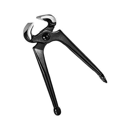 uxcell End Cutting Pliers 6 Inch Precision End Nippers Black Coating Handgrip Wire Cutter Pliers