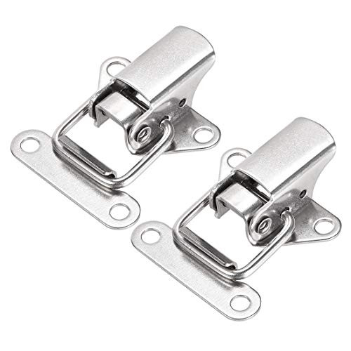 uxcell 1.61-inch SUS304 Stainless Steel Draw Toggle Latch Clamp for Case Toolbox - 2 Pcs