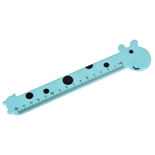 uxcell Flexible Straight Ruler 15cm PVC Measuring Tool Random Style