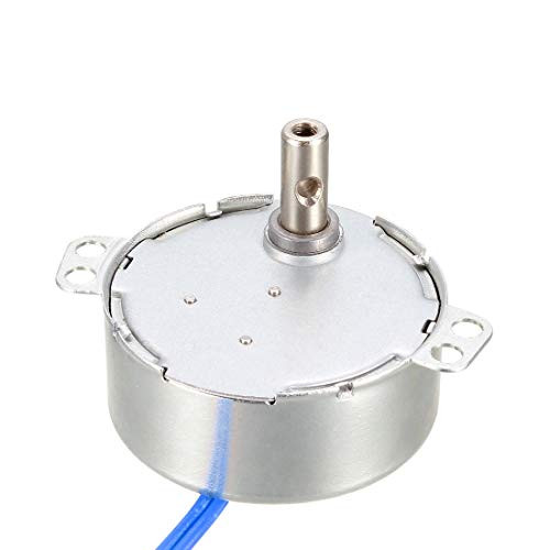 uxcell Synchronous Motor AC 100-127V 30-36RPM 50-60Hz CCW/CW 4W Reduction Gear Motor