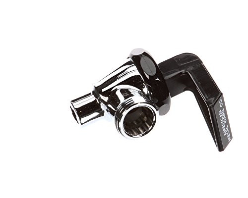 Grindmaster Cecilware A537-053 Model ES Faucet with Black Handle, 9" Height, 6" Width, 5" Length