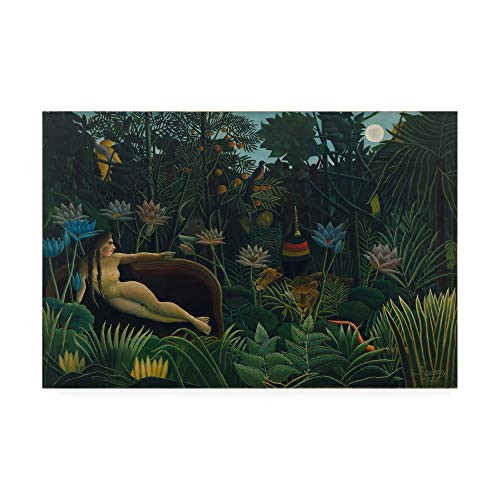Trademark Fine Art Dream by Henri Rousseau, 12x19, Multiple