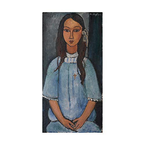 Trademark Fine Art Alice by Modigliani, 10x19, Multiple