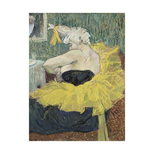 Trademark Fine Art Clown Cha-U-Kao by Toulouse-Lautrec, 14x19, Multiple