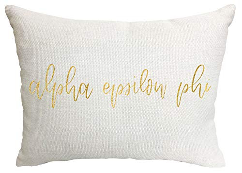 Alpha Epsilon Phi Sorority Throw Pillow