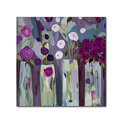 Que Sera Sera Artwork by Carrie Schmitt, 14 x 14" Canvas Wall Art