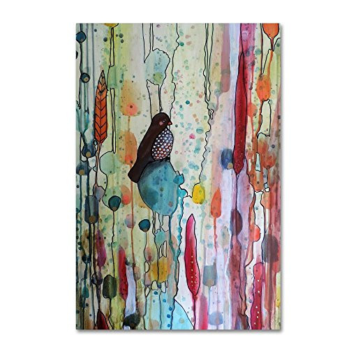 Sur La Route by Sylvie Demers, 12x19-Inch Canvas Wall Art