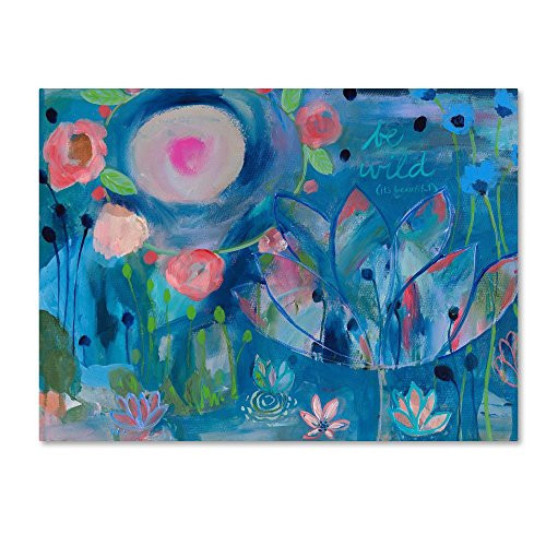 Be Wild by Carrie Schmitt, 14x19-Inch Canvas Wall Art Be Wild by Carrie Schmitt, 14x19-Inch Canvas Wall Art