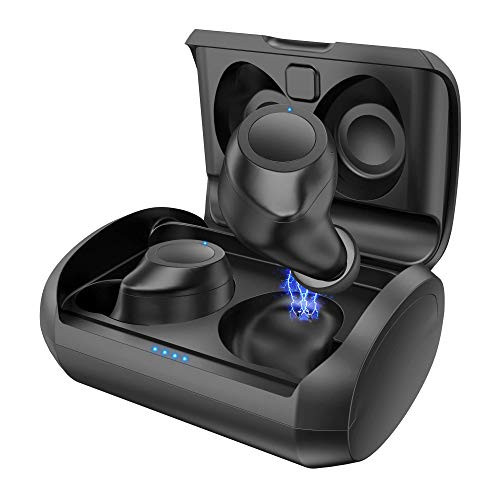True Wireless Earbuds,Bluetooth Headphones with Charging Case Bluetooth 5.0 Earbuds Built-in Dual Microphone Bluetooth Earbuds in-Ear Stereo Waterproof Wireless Earphones for Running Gym True Wireless Earbuds,Bluetooth Headphones with Charging Case Bluetooth 5.0 Earbuds Built-in Dual Microphone Bluetooth Earbuds in-Ear Stereo Waterproof Wireless Earphones for Running Gym