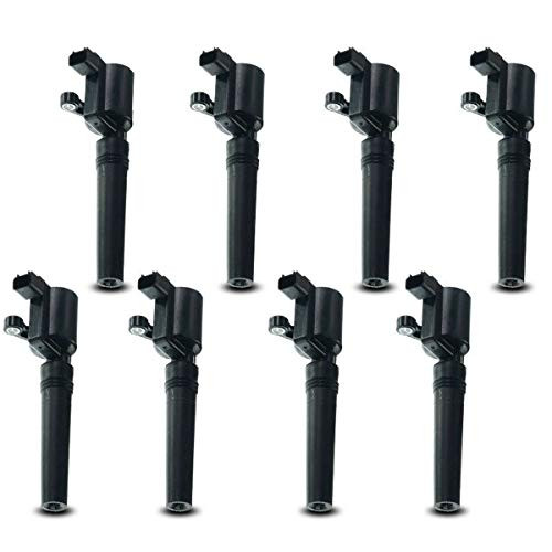 A-Premium Ignition Coil Pack Replacement for Ford Thunderbird 2002-2005 Jaguar S-Type 2000-2002 Lincoln LS 2000-2006 8-PC Set