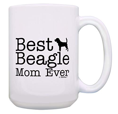 Beagle Dog Mom Gifts Best Beagle Mom Ever Dog Mother Gifts 15-oz Coffee Mug Tea Cup White Beagle Dog Mom Gifts Best Beagle Mom Ever Dog Mother Gifts 15-oz Coffee Mug Tea Cup White