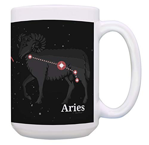 Zodiac Mug Aries Cup Aries Birthday Gifts Star Sign Astrology Gifts 15-oz Coffee Mug Tea Cup Multi Zodiac Mug Aries Cup Aries Birthday Gifts Star Sign Astrology Gifts 15-oz Coffee Mug Tea Cup Multi