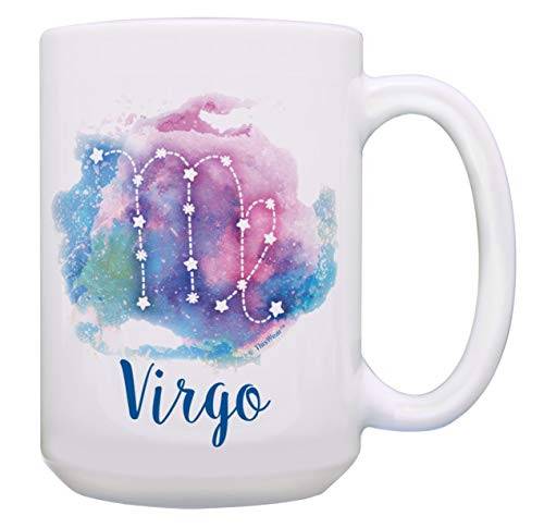 Zodiac Gifts Virgo Cup Virgo Birthday Gifts Star Sign Astrology Gifts 15-oz Coffee Mug Cup Pastel Zodiac Gifts Virgo Cup Virgo Birthday Gifts Star Sign Astrology Gifts 15-oz Coffee Mug Cup Pastel