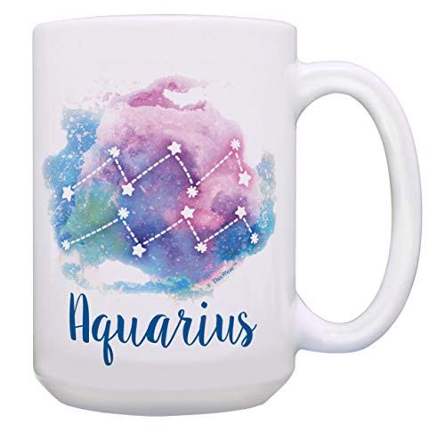 Zodiac Mug Aquarius Cup Aquarius Birthday Gifts Star Astrology Gifts 15-oz Coffee Mug Tea Cup Pastel Zodiac Mug Aquarius Cup Aquarius Birthday Gifts Star Astrology Gifts 15-oz Coffee Mug Tea Cup Pastel