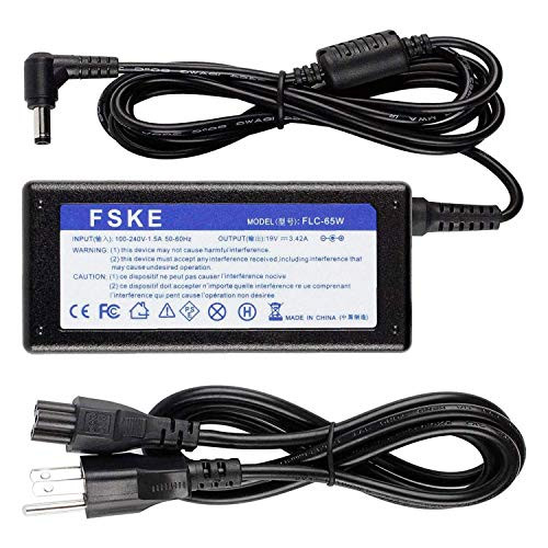 FSKE 19V 3.42A AC Laptop Charger for ASUS, Toshiba, Lenovo, Medion X751S X550C X401A X552C G460 PA-1650-78 PA-1650-01 Adapter, Notebook PC Power Cord Supply PC Charger, 5.5x2.5mm FSKE 19V 3.42A AC Laptop Charger for ASUS, Toshiba, Lenovo, Medion X751S X550C X401A X552C G460 PA-1650-78 PA-1650-01 Adapter, Notebook PC Power Cord Supply PC Charger, 5.5x2.5mm