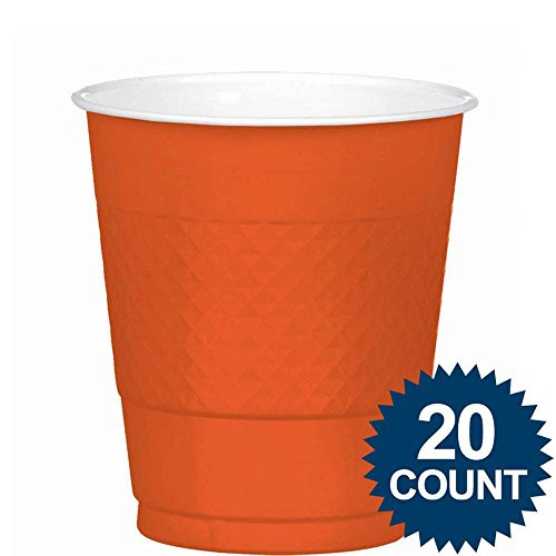 Orange Peel Plastic Cup 12oz 20ct