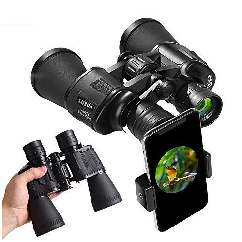 20x50 Binoculars for Adults?High Power HD With Weak Light Night Vision Waterproof Binoculars for Bird Watching Travel Hunting Football Concerts
