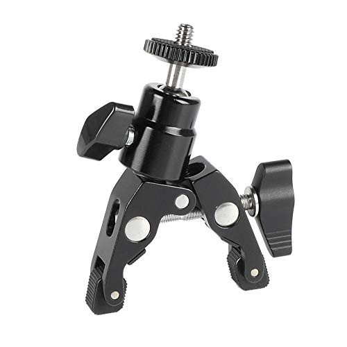 CAMVATE Super Clamp & 1/4"-20 Thread Ball Head for Photographic Flashlight Support