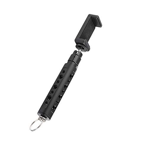 CAMVATE Aluminum Cheese Handle with Adjustable Smartphone Clip & Ball Head Holder 1/4"-20 Mount