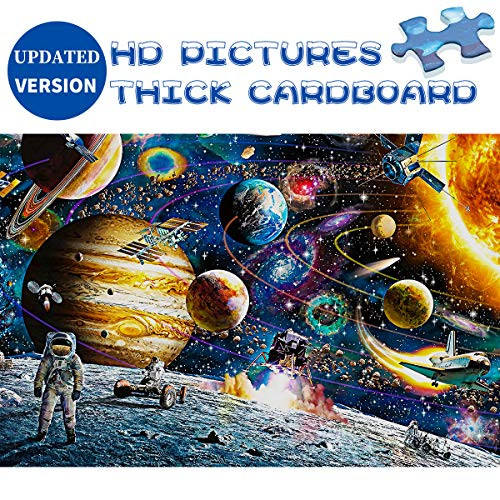 MISS FANTASY Puzzles for Adults 1000 Piece Jigsaw Puzzles 1000 Pieces for Adults Space Jigsaw Puzzles Stay at Home Activities Games Puzzles Large Pieces