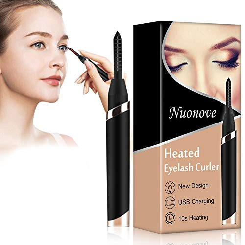 Heated Eyelash Curler, Electric Eyelash Curler, Eyelash Curler, Professional Mini Eyelash Curler USB Rechargeable, Quick Heating Long Lasting, Safe and Hassle-free, Black Heated Eyelash Curler, Electric Eyelash Curler, Eyelash Curler, Professional Mini Eyelash Curler USB Rechargeable, Quick Heating Long Lasting, Safe and Hassle-free, Black
