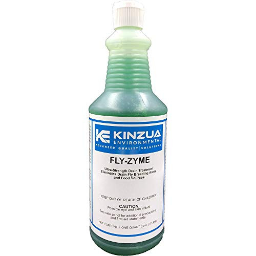 Fly-Zyme | Drain Fruit Fly Eliminator Gel | Natural Enzyme Formula | Prevents Drain Flies | High-Strength Enzyme Gel (32 oz)