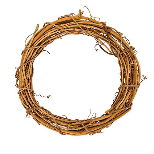 Darice Grapevine Wreath Natural 10 inches (12-Pack) GPV10