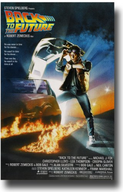 (11x17) Back to the Future Michael J Fox Movie Poster