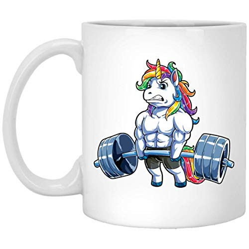 Unicorn Weightlifting Deadlift Fitness Gym Coffee Mug - Funny Unicorns Gifts - Unicorn Mug 11oz Unicorn Weightlifting Deadlift Fitness Gym Coffee Mug - Funny Unicorns Gifts - Unicorn Mug 11oz