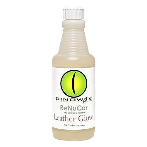 Dinowax ReNuCar-LeatherGlove | Odor Eliminator | Automotive Fragrance | Professional-Grade (16 Oz) Dinowax ReNuCar-LeatherGlove | Odor Eliminator | Automotive Fragrance | Professional-Grade (16 Oz)