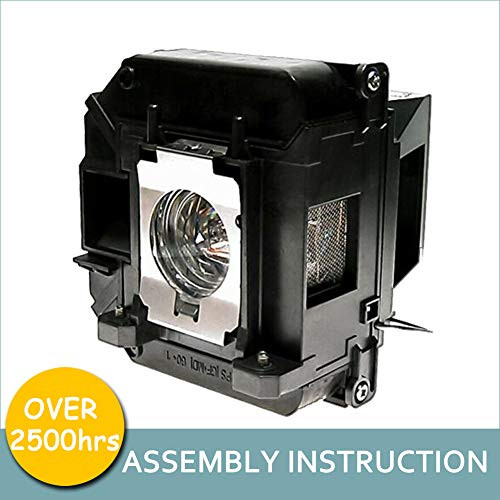 LOUTOC Projector Lamp Bulb V13H010L60 V13H010L61 for Epson ELPLP60 ELPLP61 PowerLite 420 425W 92 93 95 96W 905 1835 430 435W 915W D6150