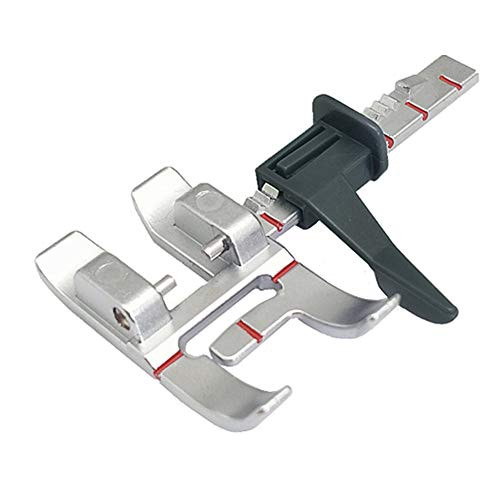 YEQIN Snap On Adjustable Guide Ruler Presser Foot for Pfaff Sewing Machine with IDT System 820677096 YEQIN Snap On Adjustable Guide Ruler Presser Foot for Pfaff Sewing Machine with IDT System 820677096