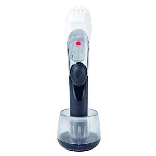 OXO 1314480 Good Grips Dish Brush Storage Set,Black OXO 1314480 Good Grips Dish Brush Storage Set,Black