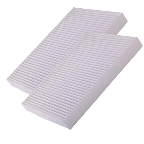 2 Pack White Cabin Air Filter for 300 (2018-2011),DODGE Challenger (2018-2011),Charger (2018-2011),Replace CF11668,CAF1898P