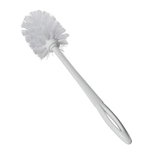 Rubbermaid Commercial 14.5 Inch Toilet Bowl Brush, Plastic Handle, Polypropylene Fill, White (FG631000WHT) Rubbermaid Commercial 14.5 Inch Toilet Bowl Brush, Plastic Handle, Polypropylene Fill, White (FG631000WHT)