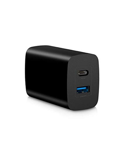 E EGOWAY 61W 2-Port USB C GaN Charger PD Power Adapter for iPhone 11 Pro, Galaxy, USB C Laptops and More E EGOWAY 61W 2-Port USB C GaN Charger PD Power Adapter for iPhone 11 Pro, Galaxy, USB C Laptops and More
