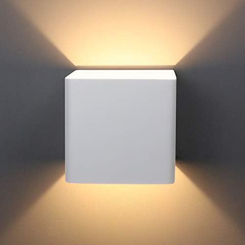 Ralbay Modern LED Wall Sconce Lighting Fixtures Aluminum 10W Warm White 3000k Up and Down Indoor Lighting for Living Room Bedroom Hallway Not Dimmable